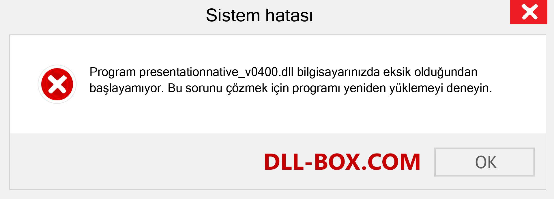 presentationnative_v0400.dll dosyası eksik mi? Windows 7, 8, 10 için İndirin - Windows'ta presentationnative_v0400 dll Eksik Hatasını Düzeltin, fotoğraflar, resimler